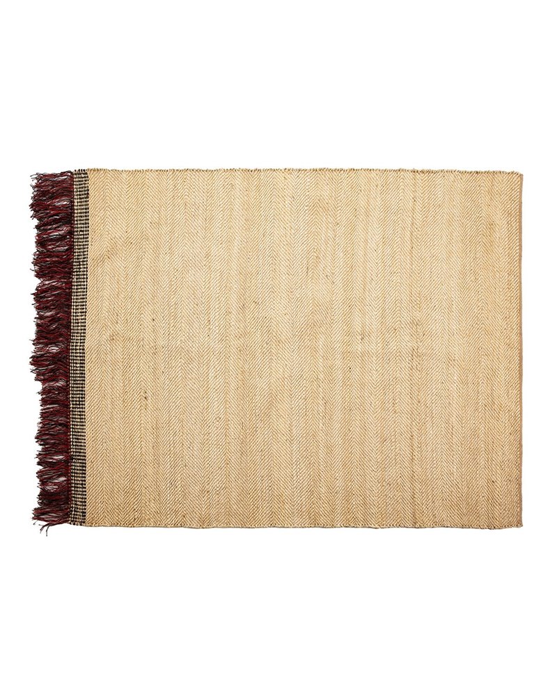 ALFOMBRA 200X250 YUTE NATURAL/NEGRO/ROJO REF.-82012/00 ALFOMBRA 200X250 YUTE NATURAL/NEGRO/ROJO REF.-82012/00