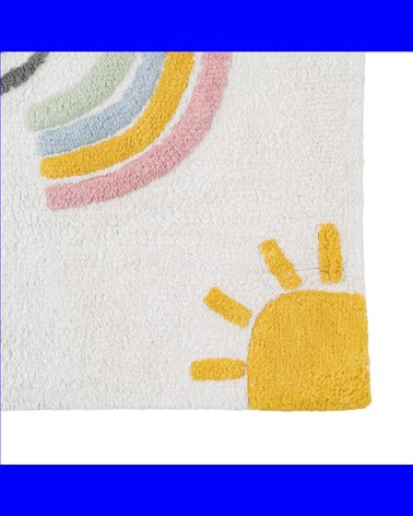 ALFOMBRA ALGODÓN INFANTIL DORMITORIO 175 X 90 CM